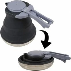Popote Et Gamelle Bouilloire Pliante Regatta Silicon Foldable Kettle