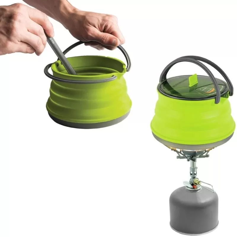 Popote Et Gamelle Bouilloire Pliante Sea To Summit XPOT Kettle 1.3L – Image 3