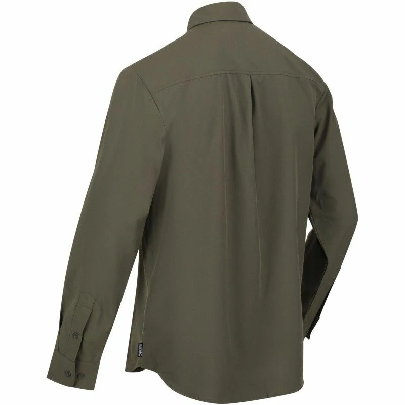 Textile Chemise Regatta Highton Shirt Vert Kaki – Image 3