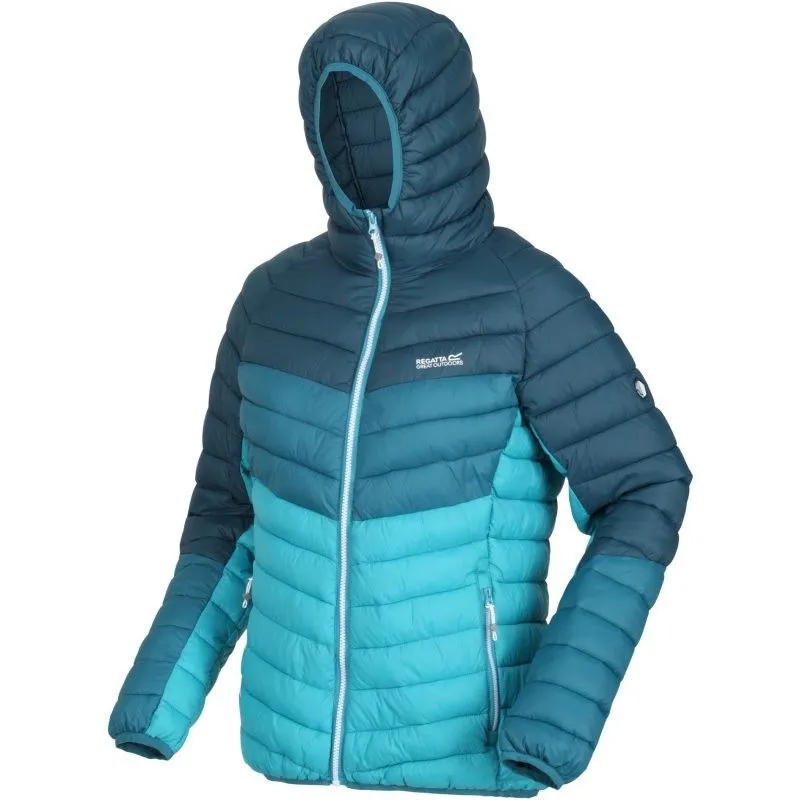 Textile Doudoune Regatta Women Harrock Bleue – Image 3