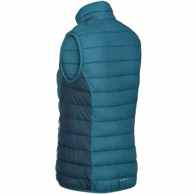 Textile Gilet Doudoune Sans Manches Regatta Women Harrock B/W Bleu Turquoise – Image 3