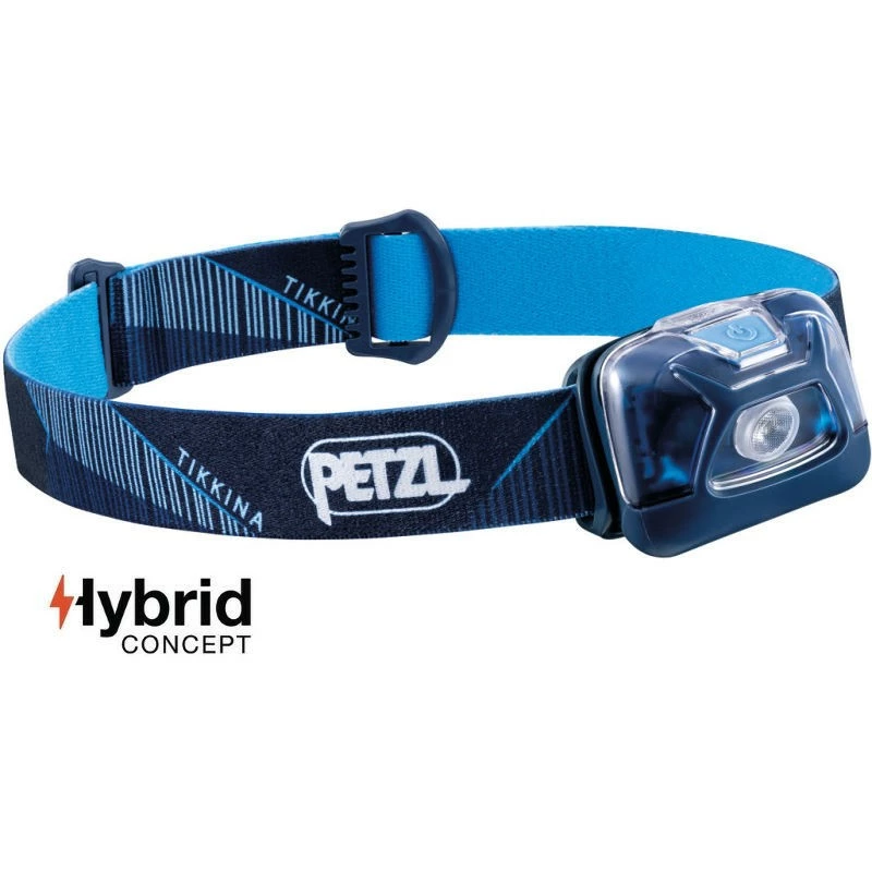 Lampe Frontale Petzl Tikkina Hybrid Bleue