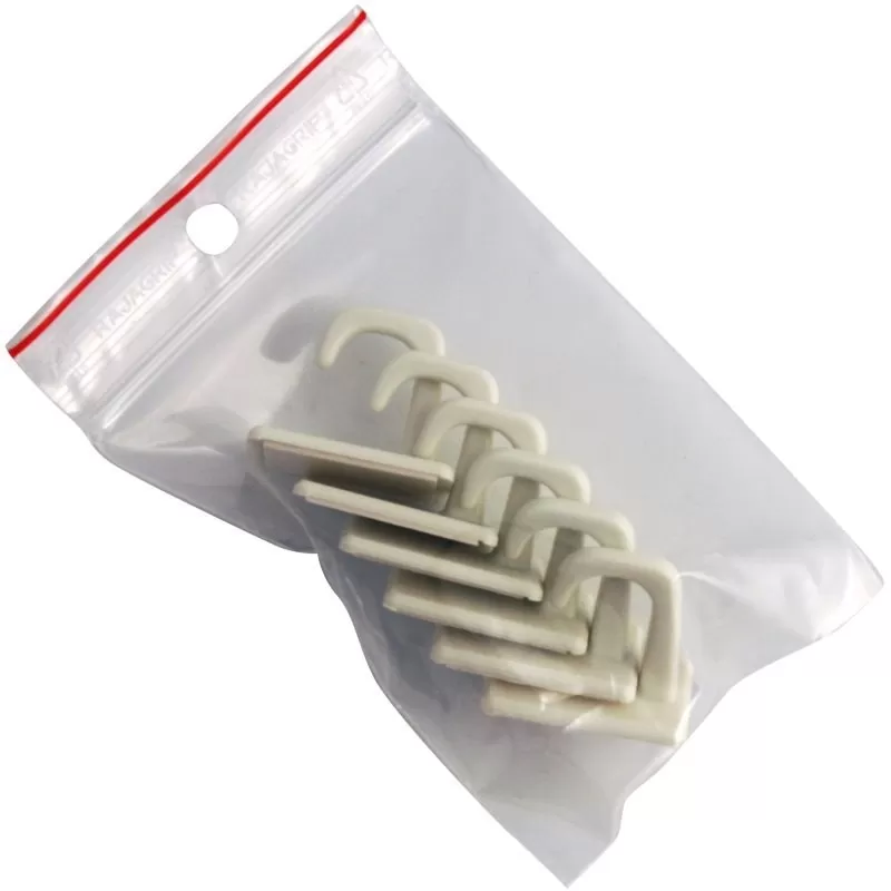 Lot De 6 Crochets Adhésifs Pharmavoyage Pour Moustiquaire