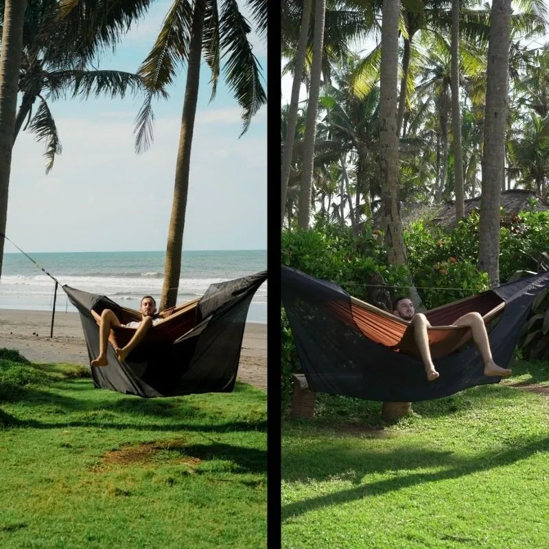 Moustiquaire De Hamac Ticket To The Moon 360° Noire – Image 3