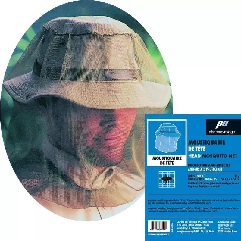 Moustiquaire De TĂȘte Pharmavoyage