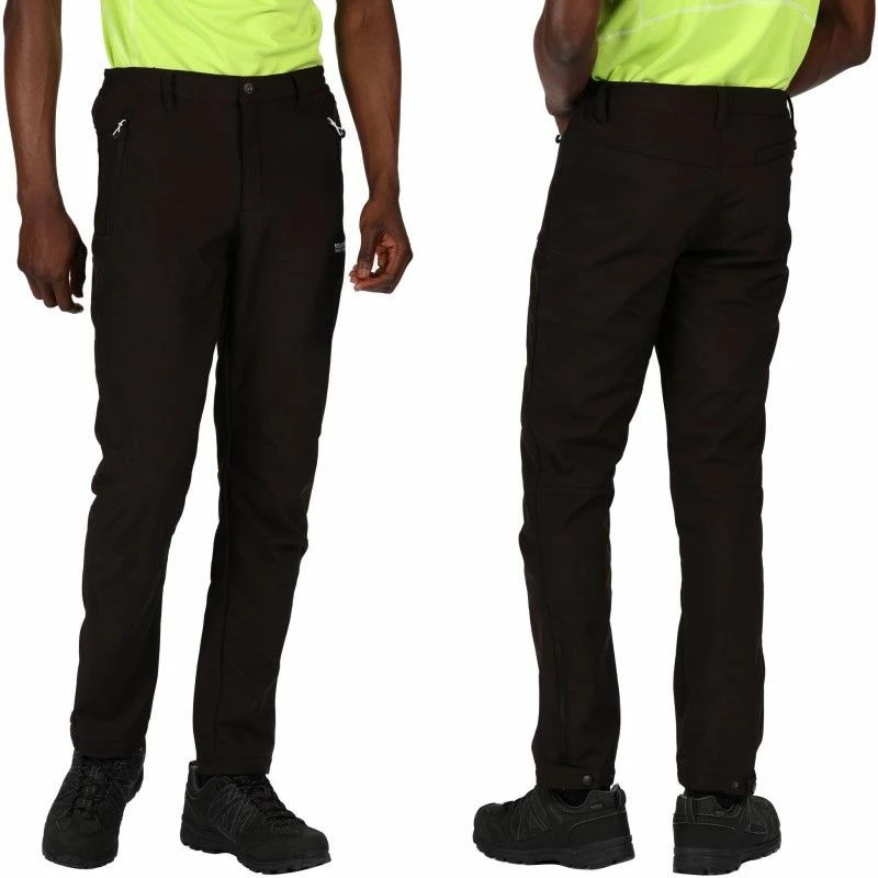 Textile Pantalon Regatta GEO Softshell Trousers II Noir – Image 2