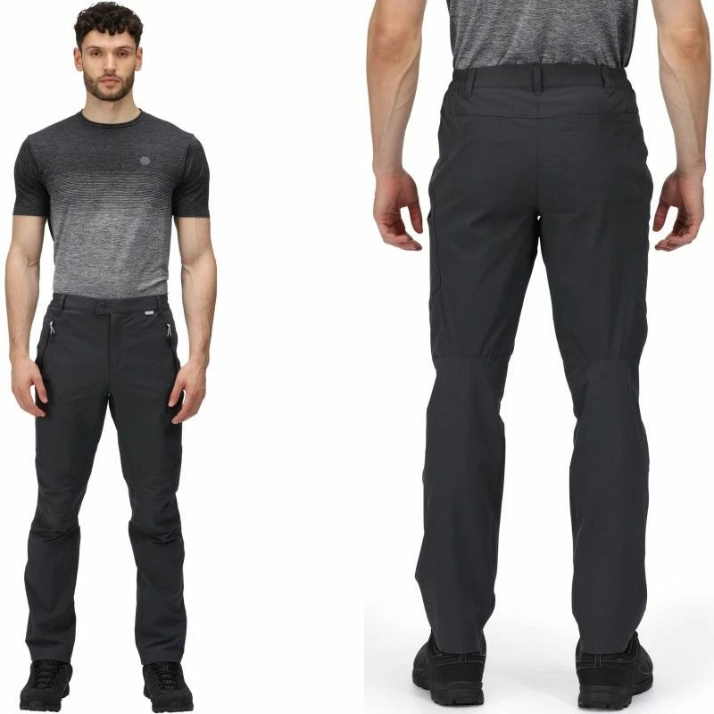 Textile Pantalon Regatta Highton Trousers Gris – Image 2