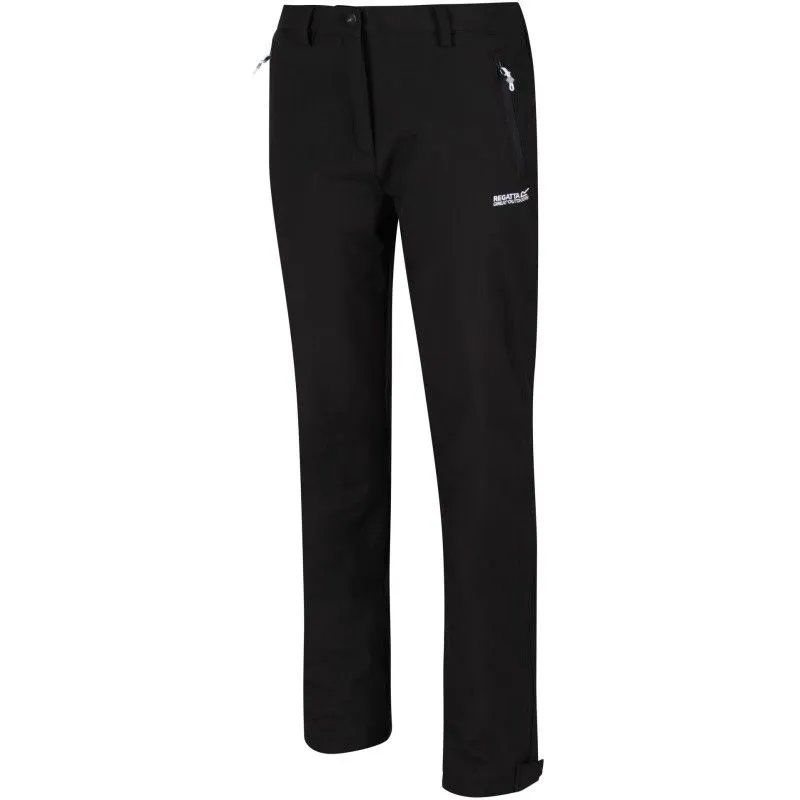 Textile Pantalon Regatta Women GEO Softshell Trousers II Noir