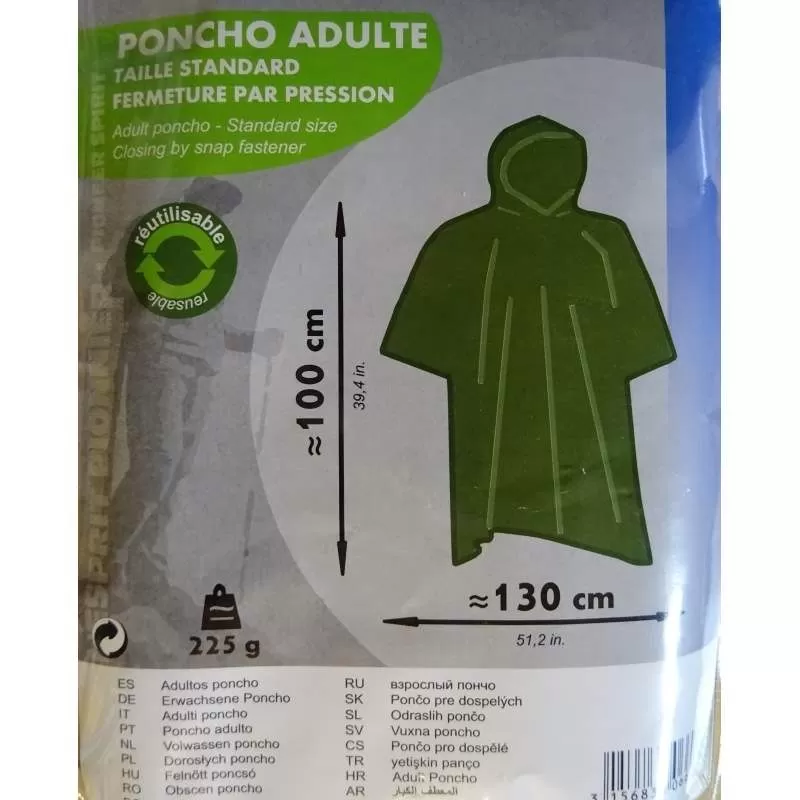 Textile Poncho CAO Adulte – Image 3