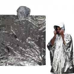Textile Poncho De Survie Highlander Reflective Survival Poncho