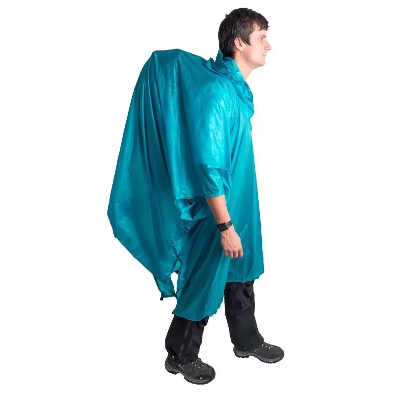 Textile Poncho Tarp Sea To Summit Ultra-Sil Nano Bleu – Image 2