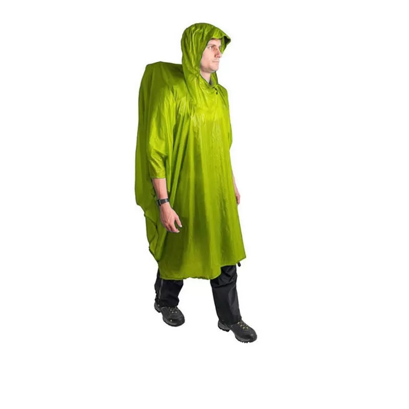 Textile Poncho Tarp Sea To Summit Ultra-Sil Nano Vert – Image 2