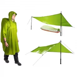 Textile Poncho Tarp Sea To Summit Ultra-Sil Nano Vert