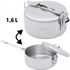 Popote Et Gamelle Popote Inox MSR Alpine Stowaway 1,6 L