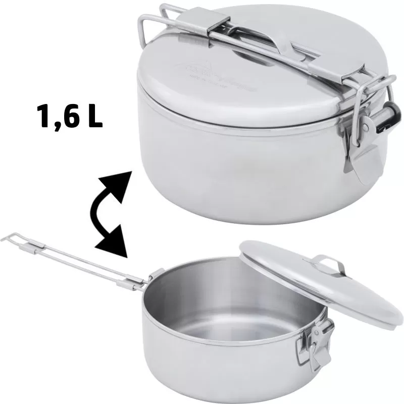 Popote Et Gamelle Popote Inox MSR Alpine Stowaway 1,6 L