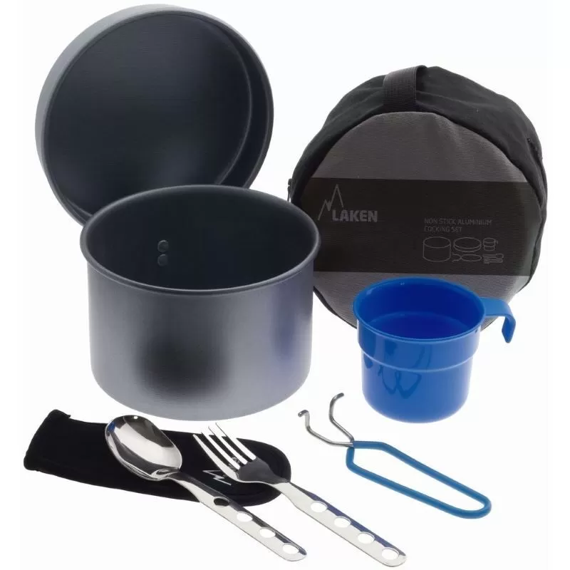 Popote Et Gamelle Popote Alu Anti-adhésive Laken 1 Personne