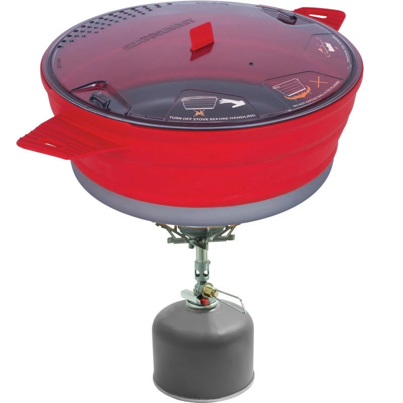 Popote Et Gamelle Popote Pliable Sea To Summit XPOT 4L Rouge – Image 2