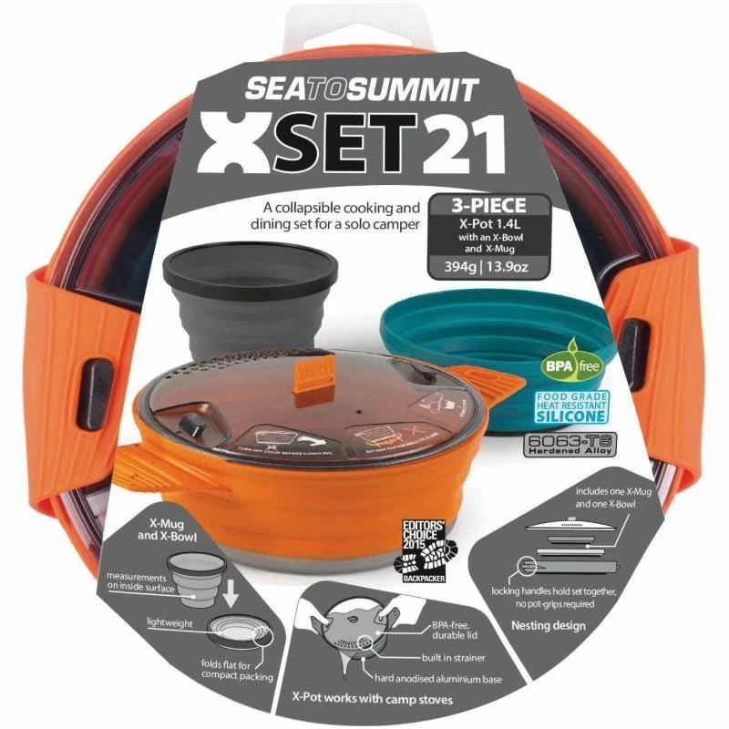 Popote Et Gamelle Popote Pliable Sea To Summit XSET 21 – Image 3