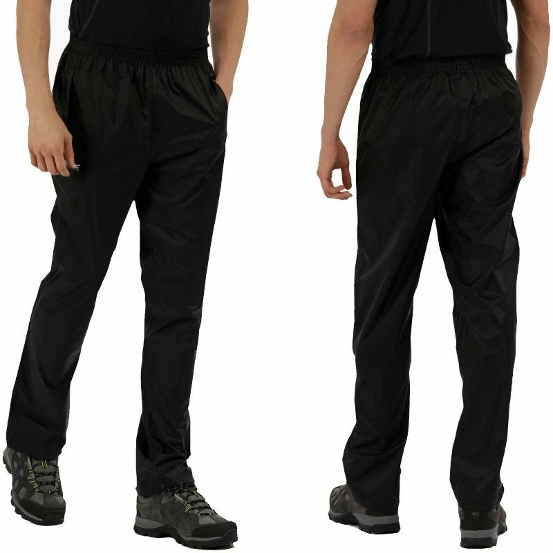 Textile Surpantalon Regatta Pack-It Overtrousers Noir – Image 2