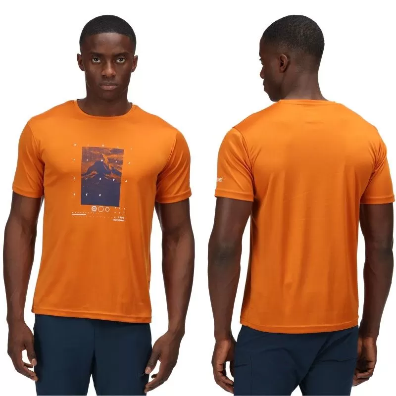 Textile T-shirt Regatta Fingal VI Orange – Image 2