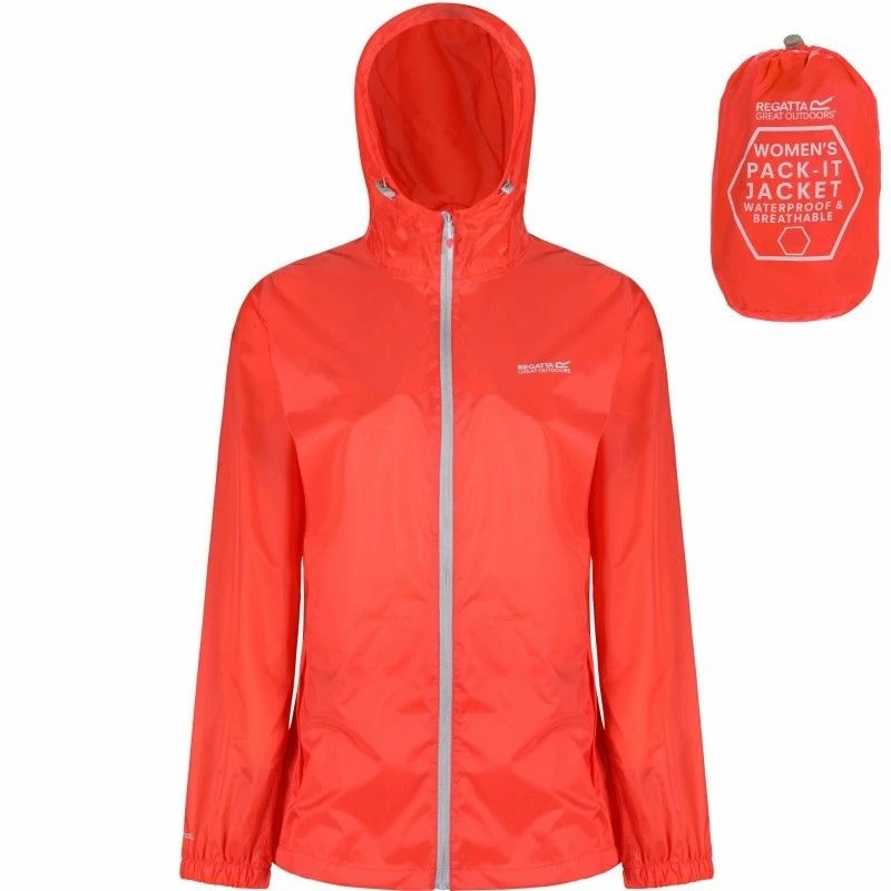 Textile Veste Regatta Women Pack-It Jacket III Orange